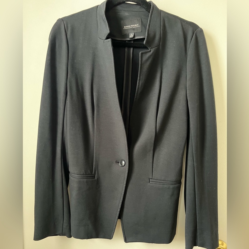 Banana Republic Notch Collar Stretch Blazer